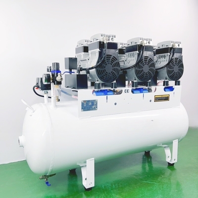 90L тихий воздушный компрессор Нефтяной 2500W стоматологический воздушный компрессор используется для 6 стоматологического стула