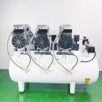 90L тихий воздушный компрессор Нефтяной 2500W стоматологический воздушный компрессор используется для 6 стоматологического стула