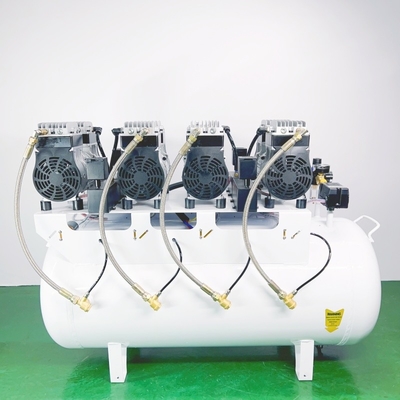 Компрессор с зубным воздушным насосом 128L 3400W Тихий зубной компрессор