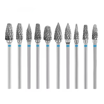 10PCS/Box Dental Lab Популярный набор для резания карбида 2.35мм Зубные дрели