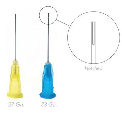 Стоматологическая одноразовая 23G игла для орошения Endo Top Double Hole Endo игла для орошения
