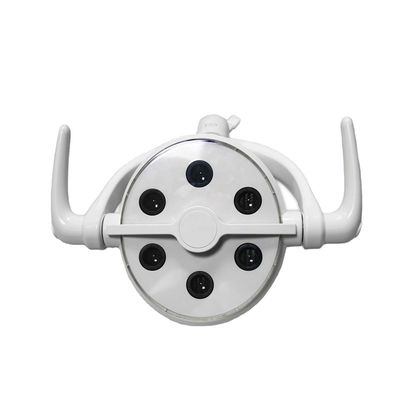 8 LED Dental Light with Sensor Switch Dental Chair Cold Light Square Reflector Dental Lamp