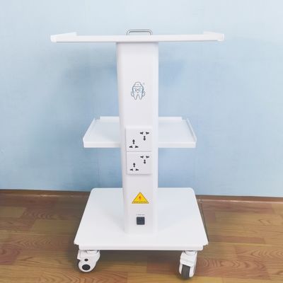 Высококачественная мобильная тележка с розеткой, стоматологический инструментальный столик, стоматологический мобильный инструмент