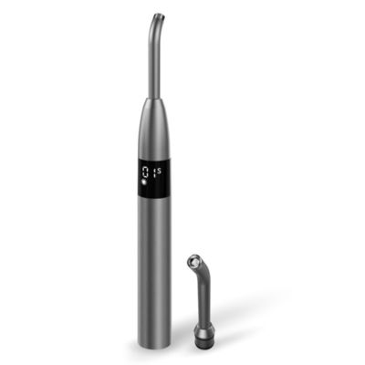 Хорошая цена. Металлические советы 1 Второй зубной свет лечение беспроводной сильная мощность светодиодный зубной свет лечения онлайн