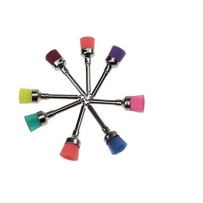 Хорошая цена. Цветные одноразовые зубные щетки для полировки нейлоновые зубные щетки для полировки зубов онлайн