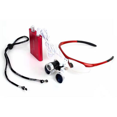 Хорошая цена. 2.5X/3.5X Зубной увеличитель с светодиодным головным фонарем Полезный хирургический инструмент Зубные лупы онлайн