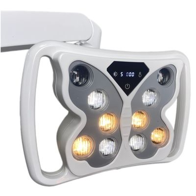 Хорошая цена. 70000 LUX Лампа для стоматологической операции 10 ламп Лампы для хирургической операции в форме бабочки для стоматологического отделения онлайн