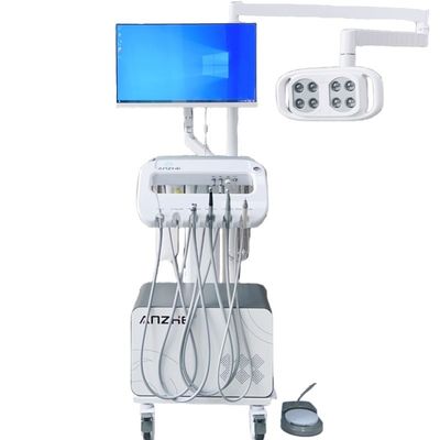 Хорошая цена. Профессиональная мобильная стоматологическая установка для ветеринарных стоматологических турбинных установок с воздушным компрессором онлайн