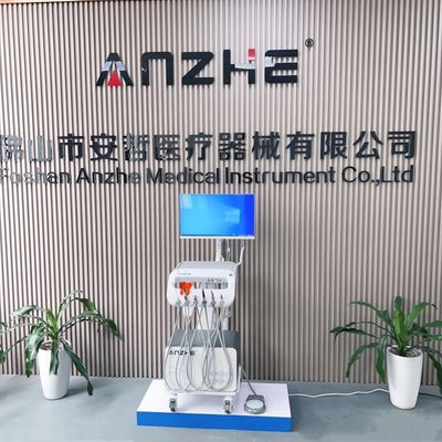 Хорошая цена. Мобильная стоматологическая клиника оборудование для стоматологического лечения 550 Вт Мобильная стоматологическая операция тележка уникальный дизайн стоматологический портативный блок онлайн