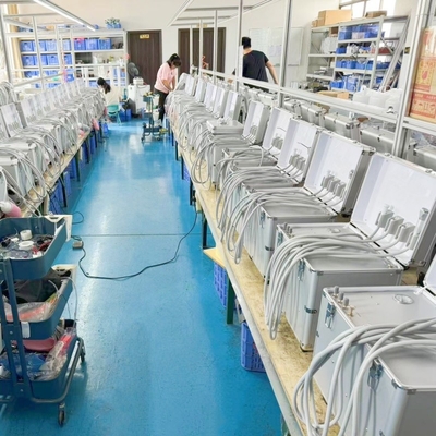 Домашние животные Уход за зубами Переносная коробка лечения Стоматологическая клиника Турбинная установка с системой всасывания воздушного компрессора Ветеринатор Переносная стоматологическая установка