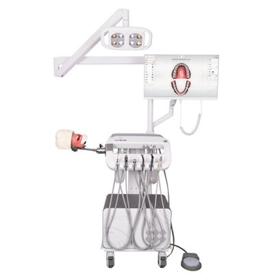 Образовательный блок стоматологического симулятора. Система практических занятий в стоматологической школе. Фантом головы для имплантации зубов.