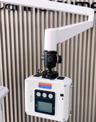 Портативный ветеринарный стоматологический аппарат с рентгеном 4K и безмасляным компрессором для стоматологического лечения животных