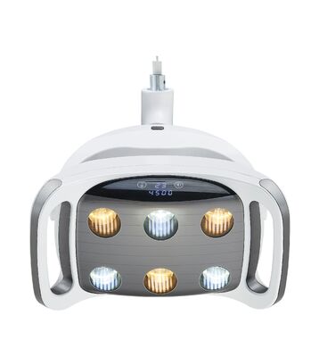 6 LED Dental Surgery Light Touch Screen Control Shadowless Oral Operation Lamp Adjustable Brightness Dental Chair LED Light